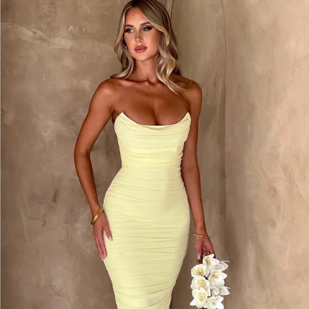Babyboo Demi maxi dress - Lime